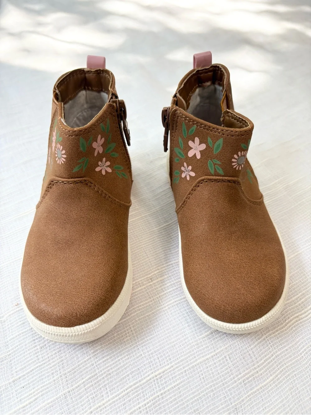 Dr. Scholl’s Kids Novah Floral Ankle Boots Girls Size 7